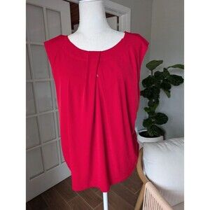 Premise red blouse XL